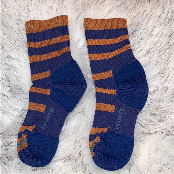 Point 6 kids lightweight hiking socks size L - Picture 2 of 7